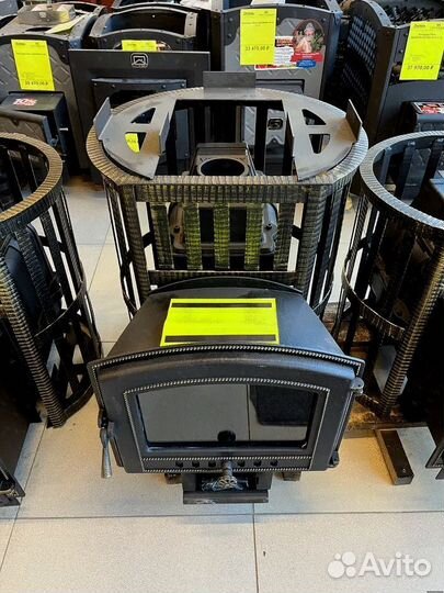 Отопительная печь. Печь для бани. Везувий