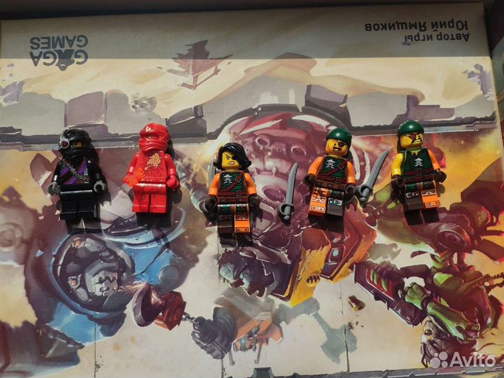 Lego Ninjago минифигурки разные