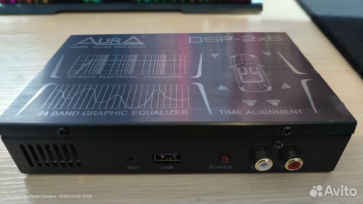 Процессор Aura dsp 2x6 б/у