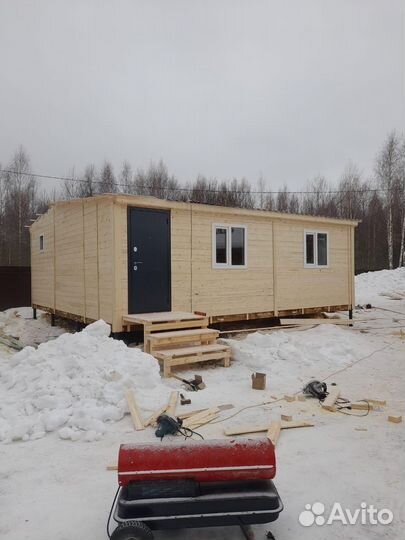 Вагончик с надежной крышей