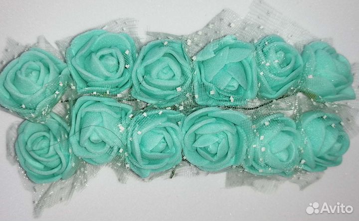 Розочки из фоамирана