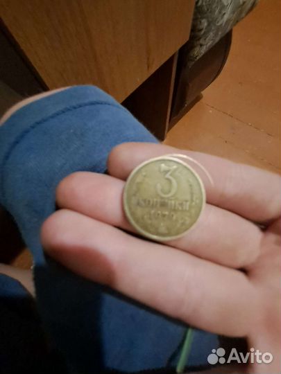 Монето 3 копейки 1979 43 тишы