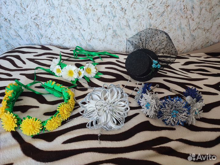 Ободоки, венки ручной работы, цены в описании