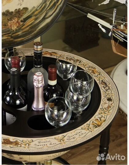 Глобус бар напольный