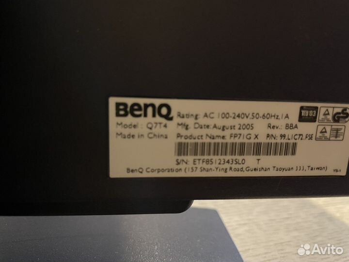 ЖК Монитор benq