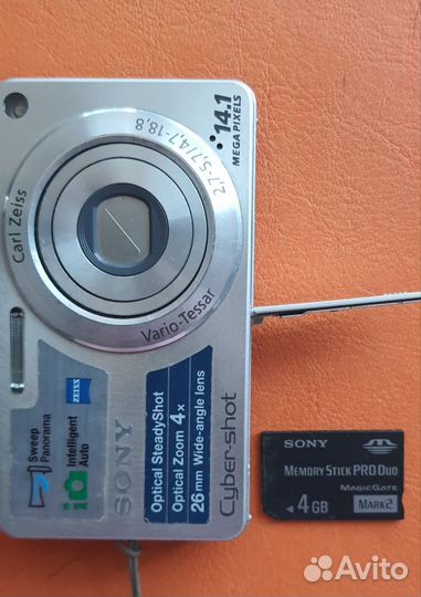 Фотоаппарат sony cyber shot dsc w350