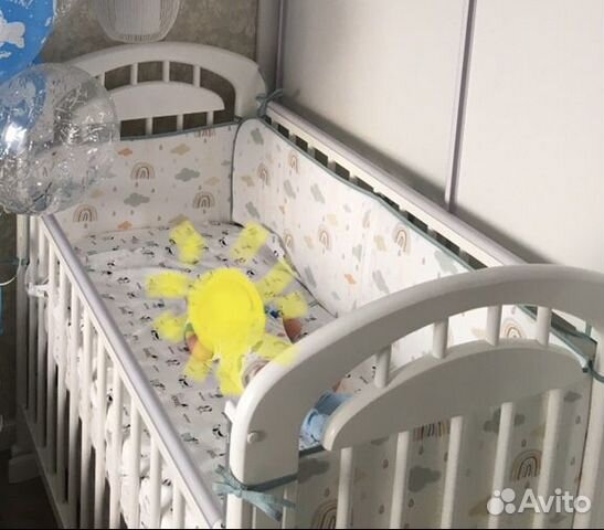 Бортики в кроватку