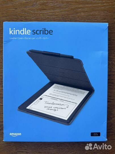 Оригинальный чехол кожа Amazon Kindle Scribe