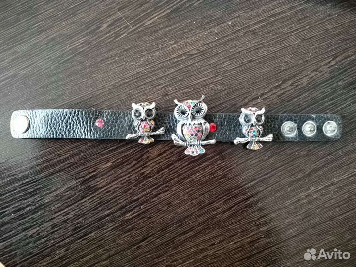 Браслет экокожа