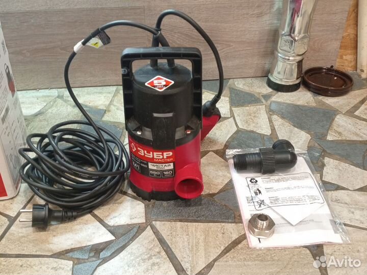 Дренажный насос для грязной воды