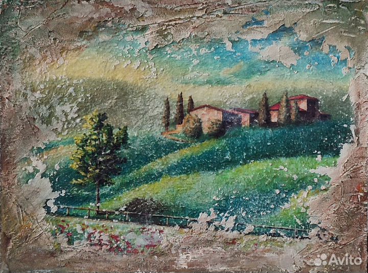 Картина - фреска 