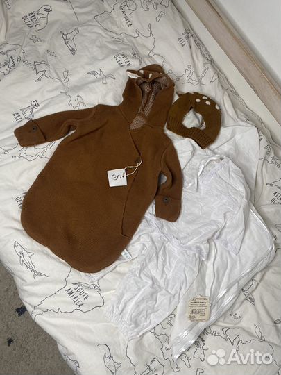 Новый набор/конверт на выписку и крещение