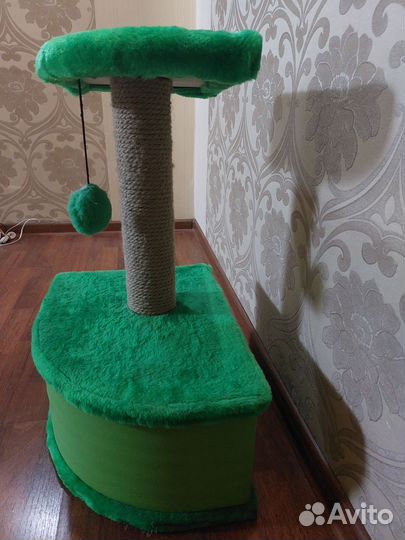 Домик для кошки с когтеточкой