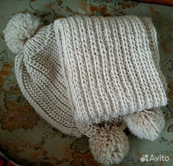 Шапка + шарф