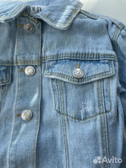Джинсовка Zara для девочек 92-110