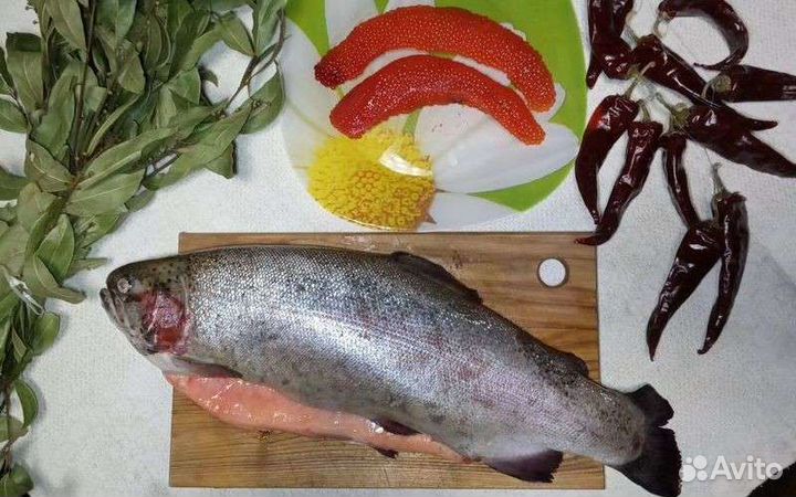 Доставка форели свежей,икры и морепродуктов