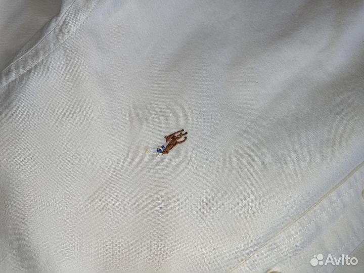 Ralph lauren рубашка белая