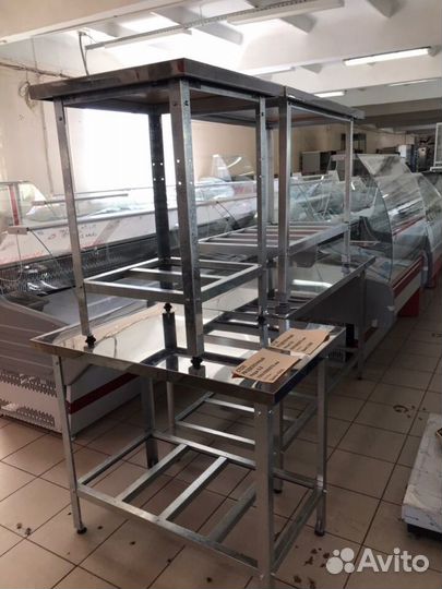 Столы из нержавейки разделочные новые и б/у