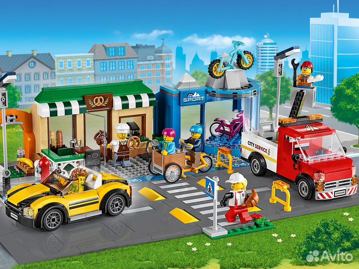 Конструктор lego City 60306 Торговая улица