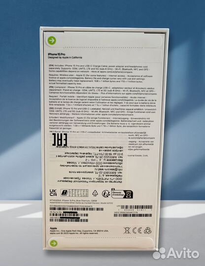 iPhone 15 Pro, 128 ГБ