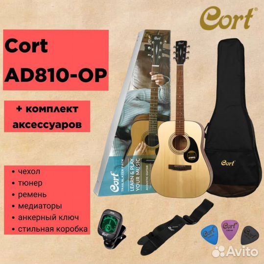 Акустическая гитара Cort AD810