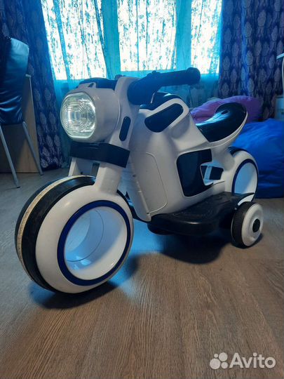 Детский мотоцикл на аккумуляторе бу
