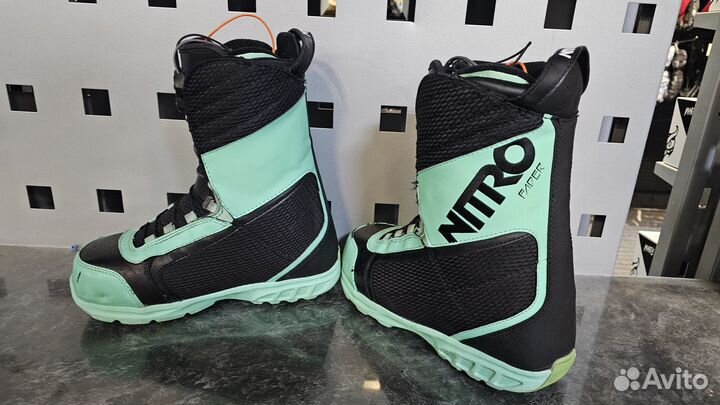 Ботинки сноуборд Nitro Fader TLS 38 разм. 24,5 см