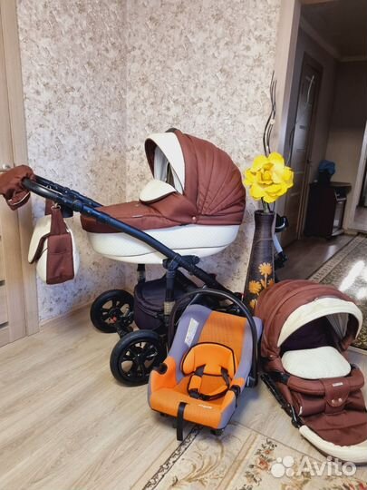 Коляска Bebe-mobile Toscana 2 в 1+автолюлька