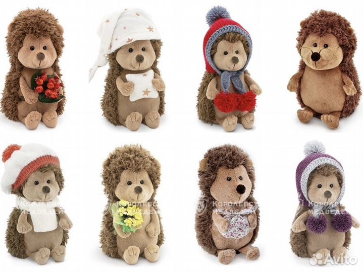 Ёжики Колюнчик и Ежинка. Orange Оранж. Россия