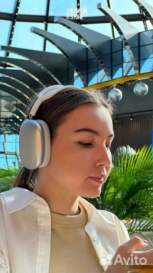 Наушники AirPods Max White премиум качества
