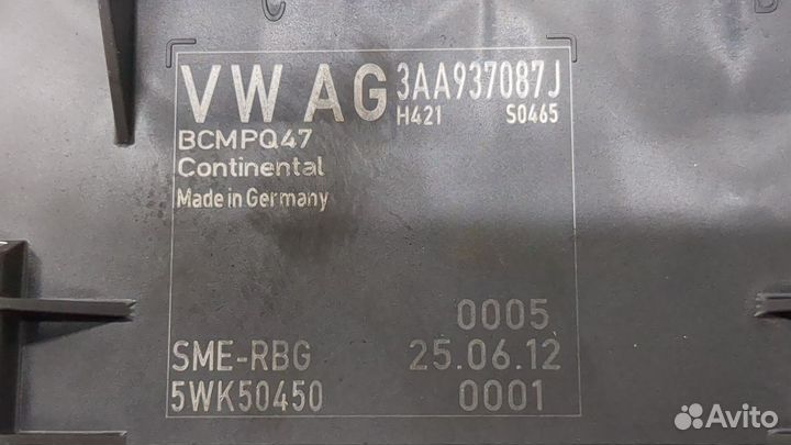 Блок управления бортовой сети Volkswagen Passat CC