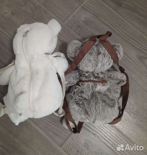 Рюкзак детский медведь плюшевый
