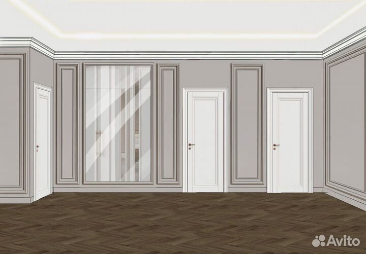 Интерьерный коллаж/концепция