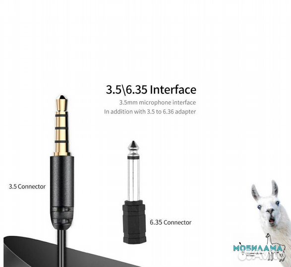 Конденсаторный петличный микрофон boya BY-M1