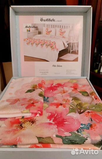 Постельное белье с пледом Турция