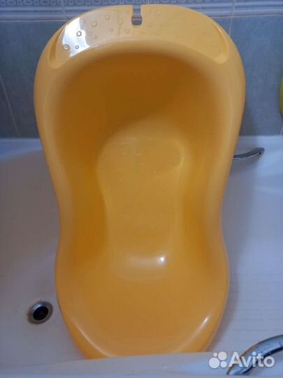 Ванна детская для купания Бытпласт, 870х480х270 мм