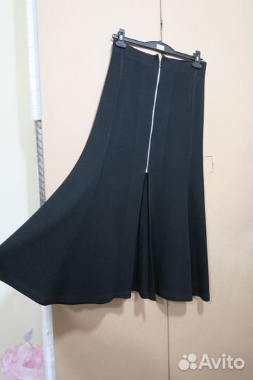 Юбка шерстяная длинная 44