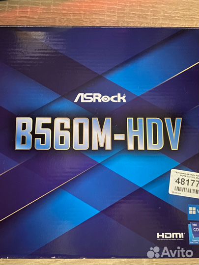 Материнская плата ASRock B560M-HDV