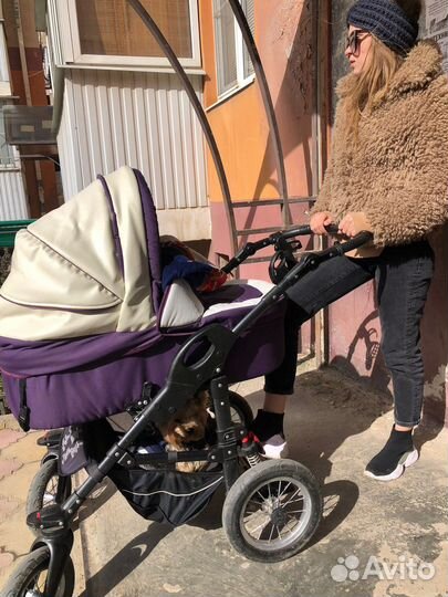Прогулочная коляска зима
