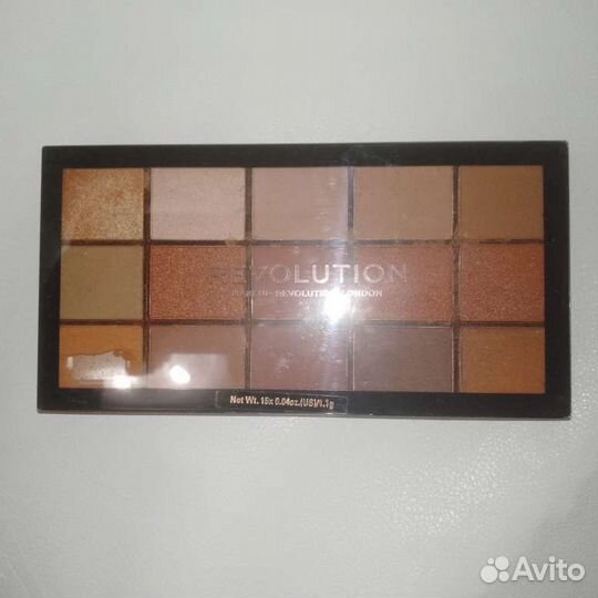 Палетки теней revolution