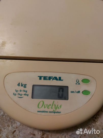 Весы кухонные tefal