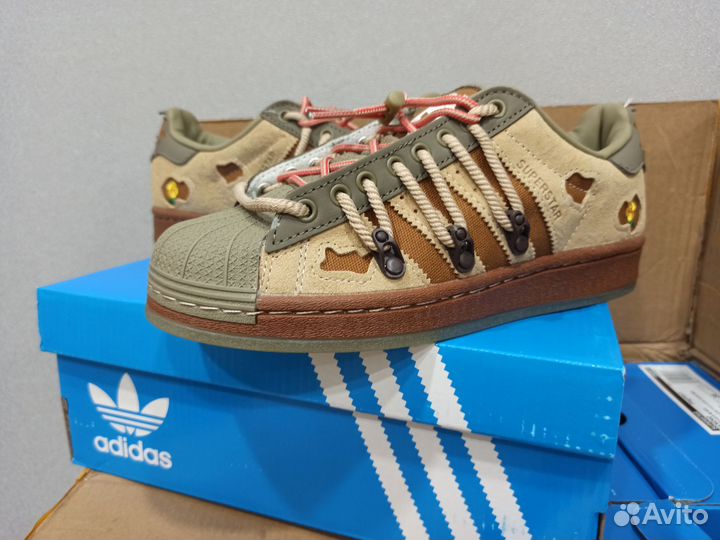 Кроссовки Adidas Superstar Pride RM + носки
