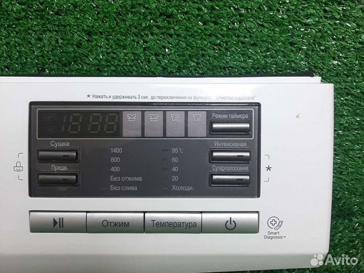 Модуль индикации стиральной машины LG c сушкой