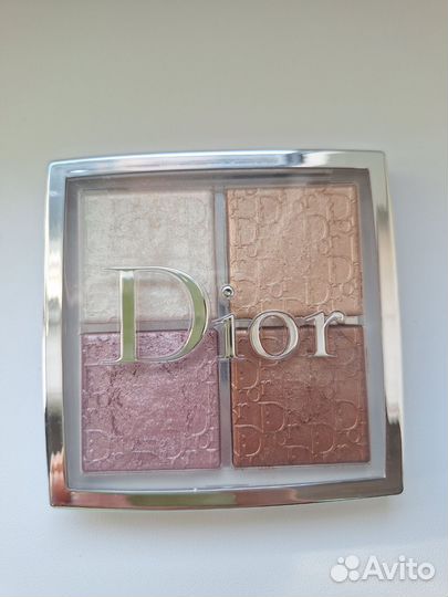 Хайлайтер dior Backstage glow palette