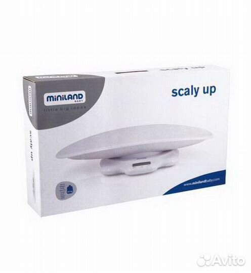 Весы детские Miniland Scaly Up со съемным лотком