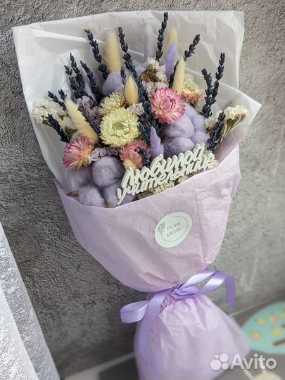 Букет из сухоцветов