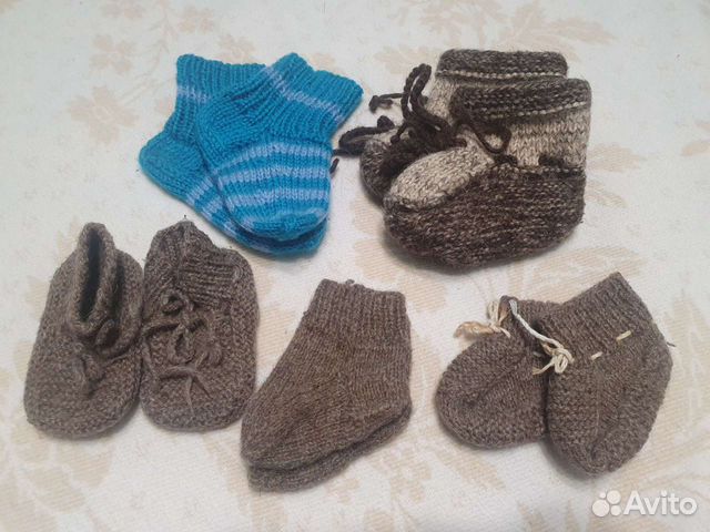 Носки пинетки для новорожденных