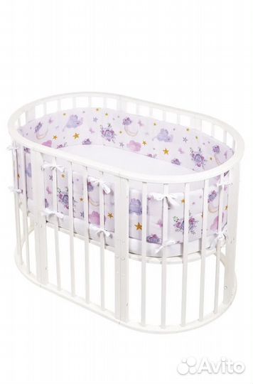 Бортики в детскую кроватку