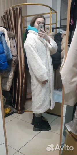 Искусственная шуба тедди