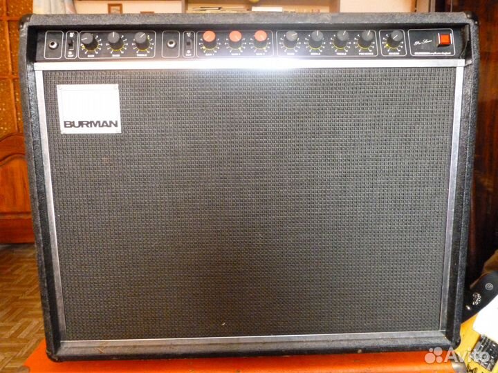 Burman PRO 502, Eric Clapton 1970s Black combo